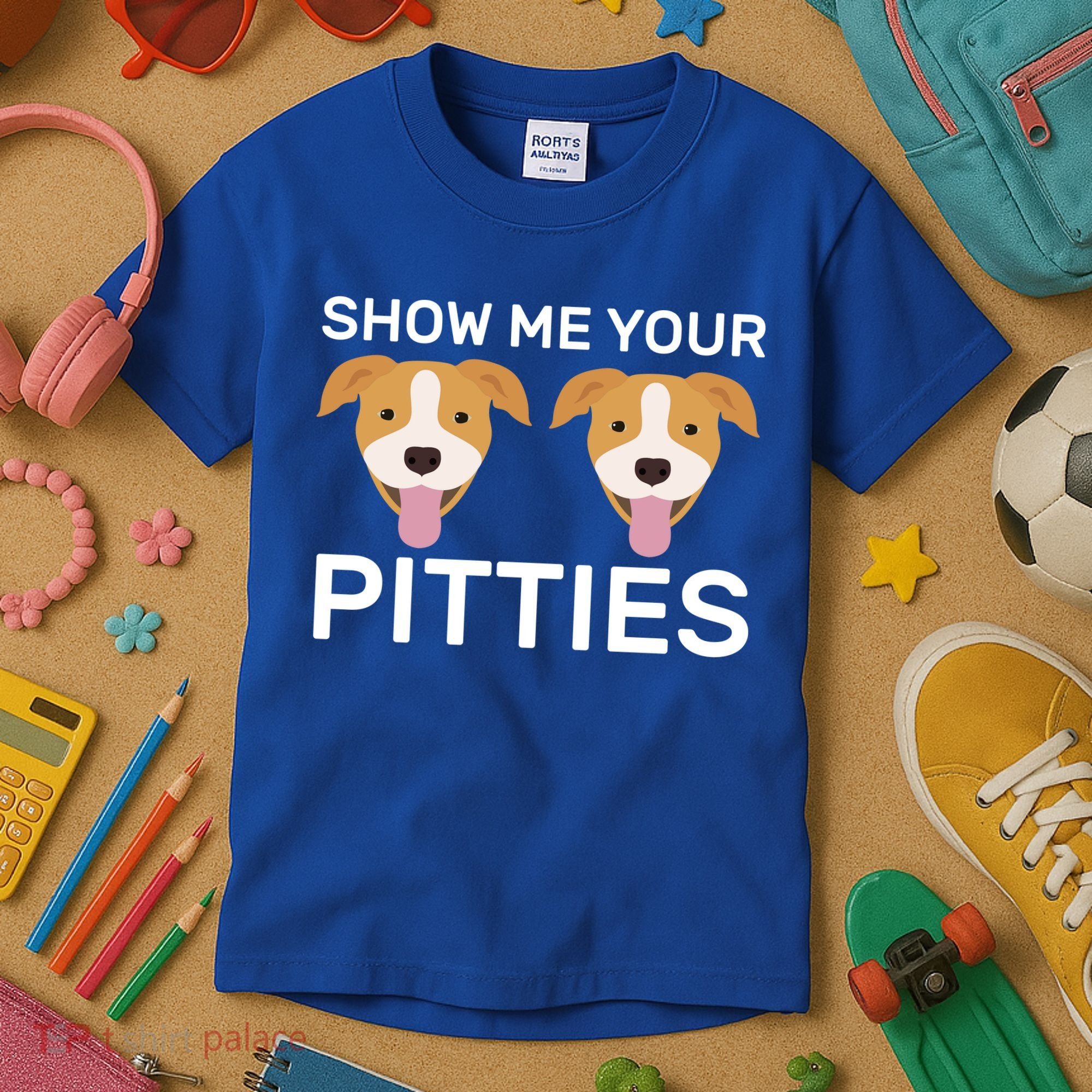 Show Me Your Pitties  Kids T-Shirt