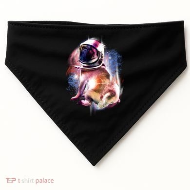 Space Hunger Pug USA-Made Doggie Bandana