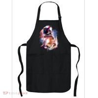Space Hunger Pug Apron thumb 0