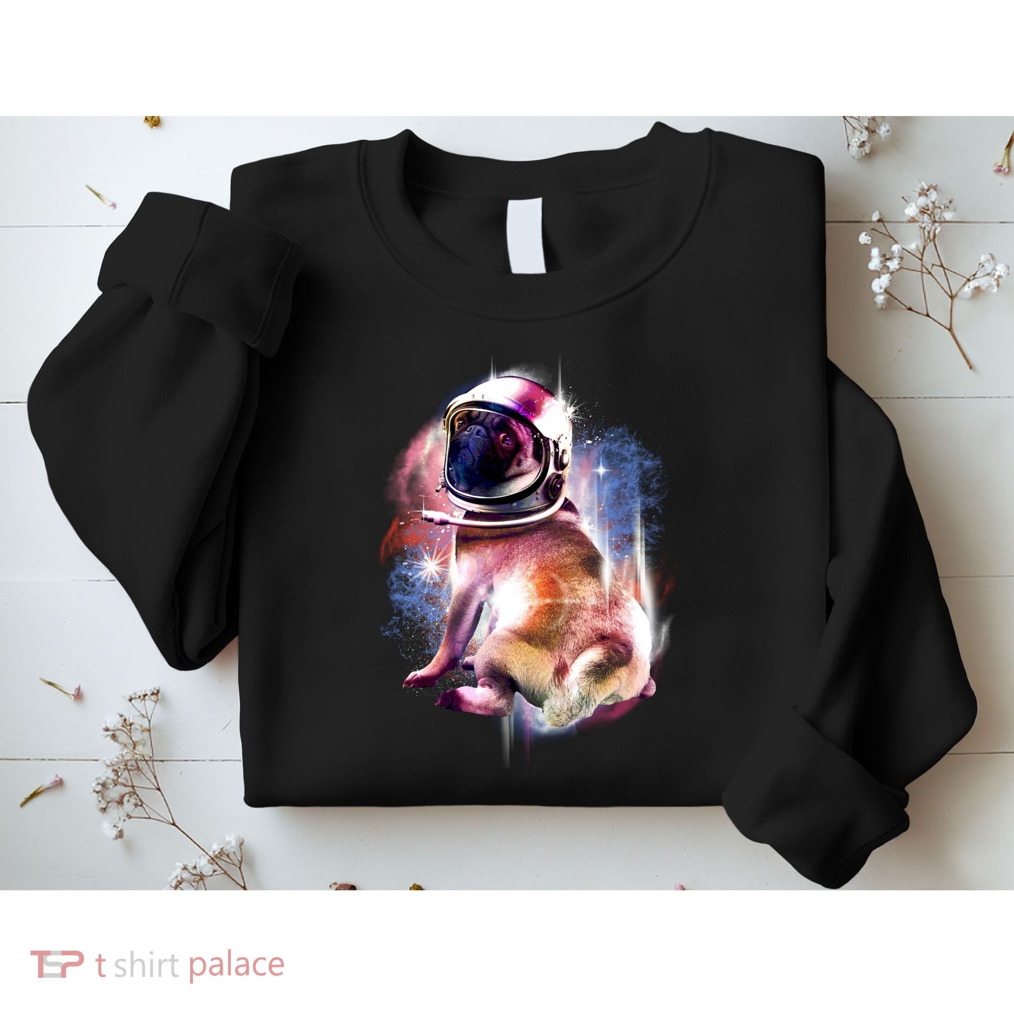 Space Hunger Pug Sweatshirt