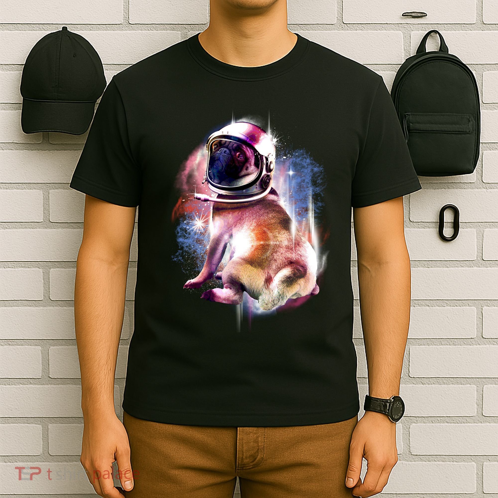 Space Hunger Pug T-Shirt