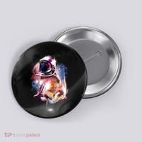 Space Hunger Pug Button thumb 0