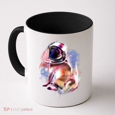 Space Hunger Pug Coffee Mug