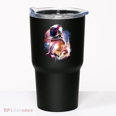 Space Hunger Pug Tumbler