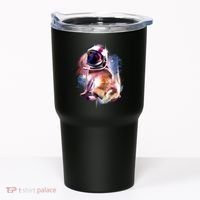 Space Hunger Pug Tumbler thumb 0