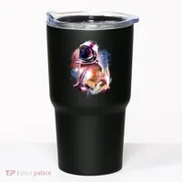 Space Hunger Pug Tumbler thumb 0