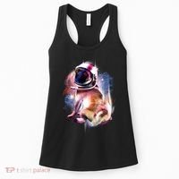 Space Hunger Pug Women's Tank Top thumb 0