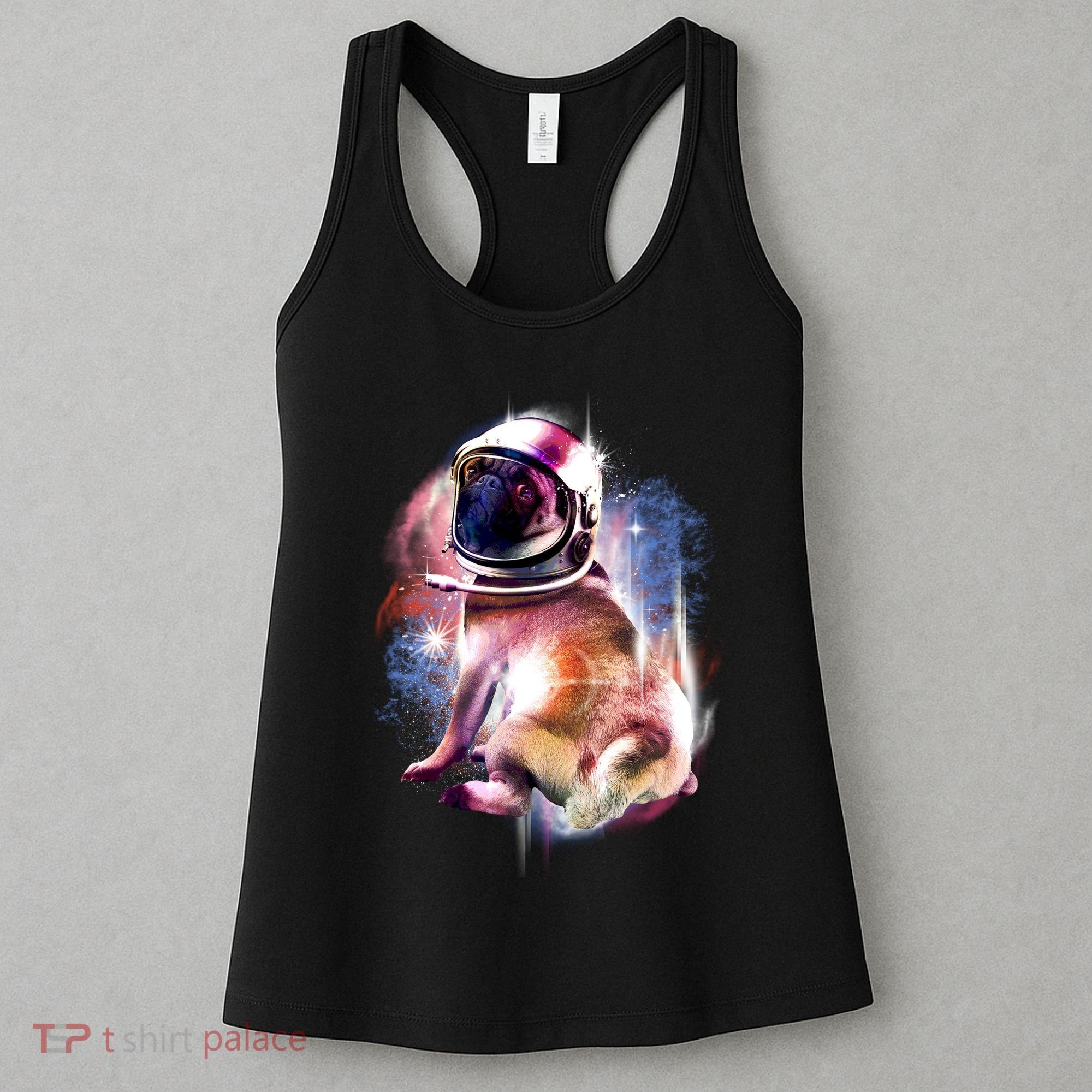 Space Hunger Pug Women's Tank Top