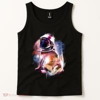 Space Hunger Pug Tank Top thumb 2