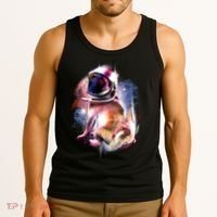 Space Hunger Pug Tank Top thumb 3