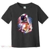 Space Hunger Pug Toddler T-Shirt thumb 0