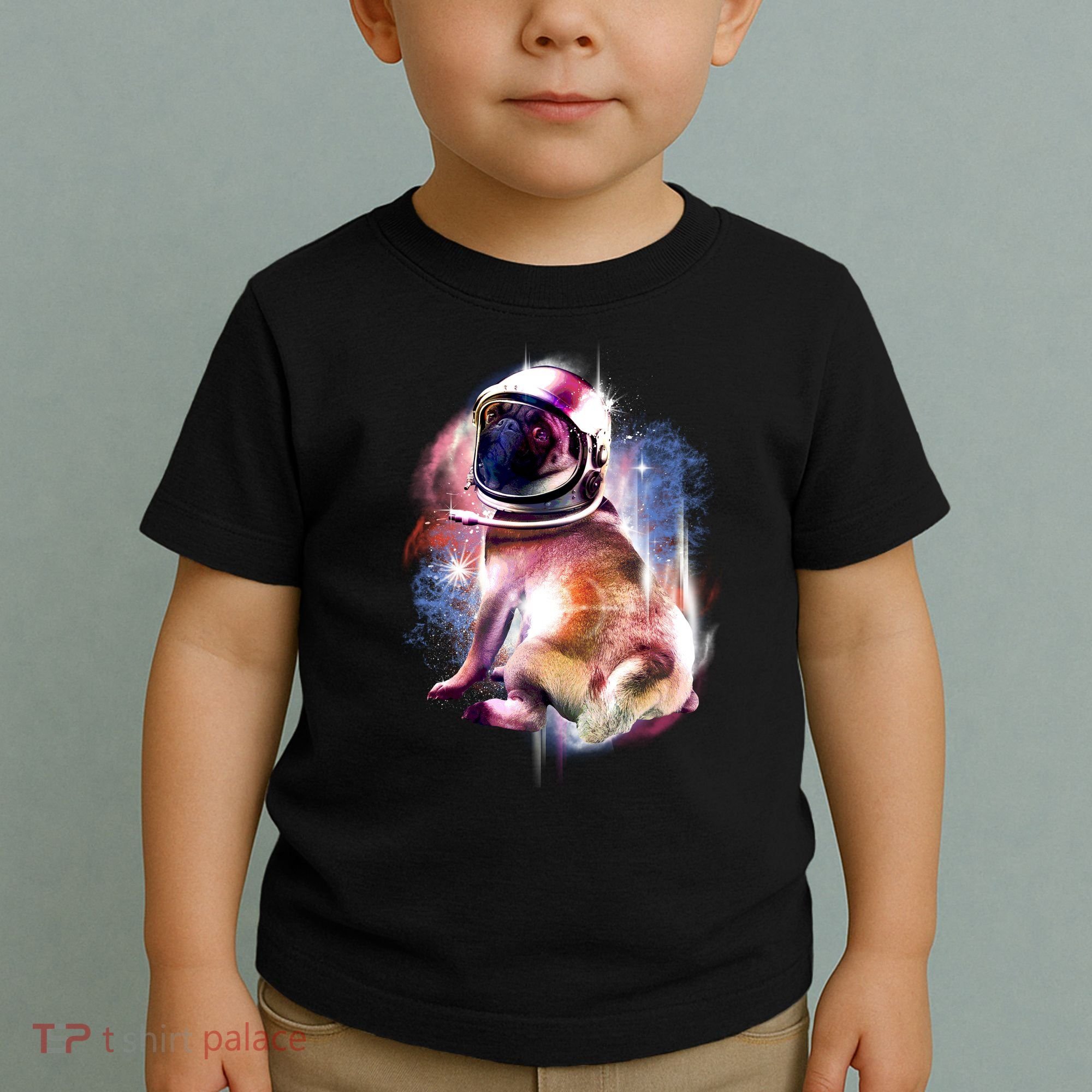 Space Hunger Pug Toddler T-Shirt