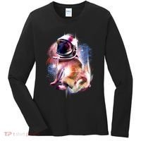 Space Hunger Pug Women's Long Sleeve Shirt thumb 0