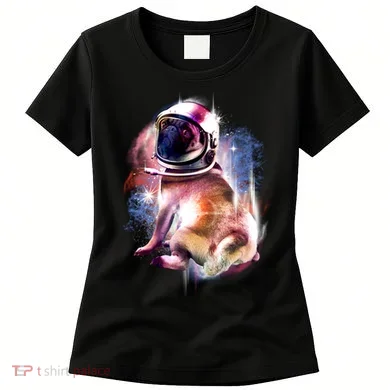 Space Hunger Pug Women's T-Shirt