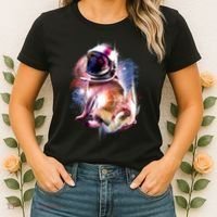 Space Hunger Pug Women's T-Shirt thumb 2