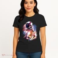 Space Hunger Pug Women's T-Shirt thumb 4