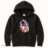 Space Hunger Pug Kids Hoodie thumb 0