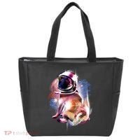 Space Hunger Pug Tote Bag thumb 0
