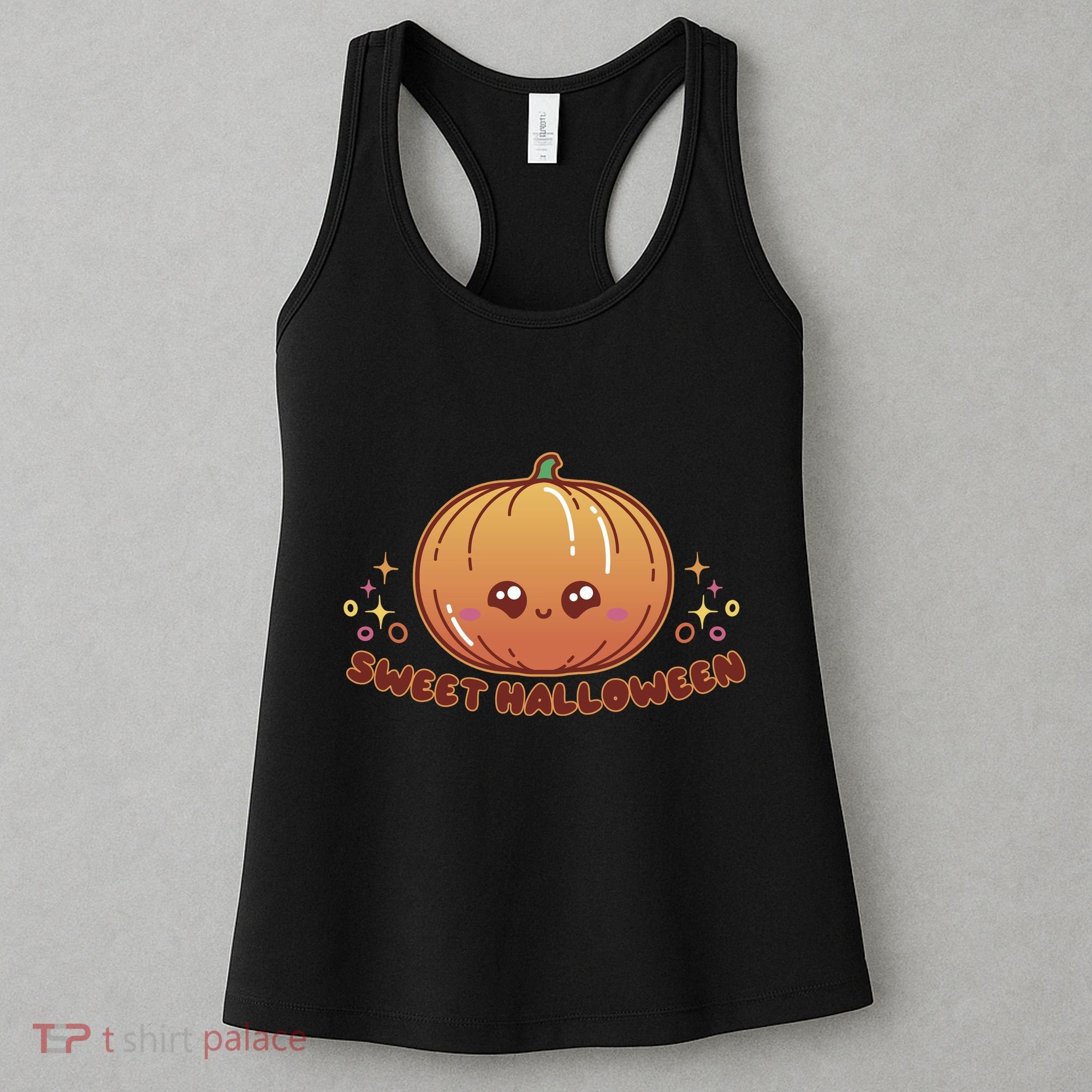 Sweet Halloween Pumpkin Women's Tank Top