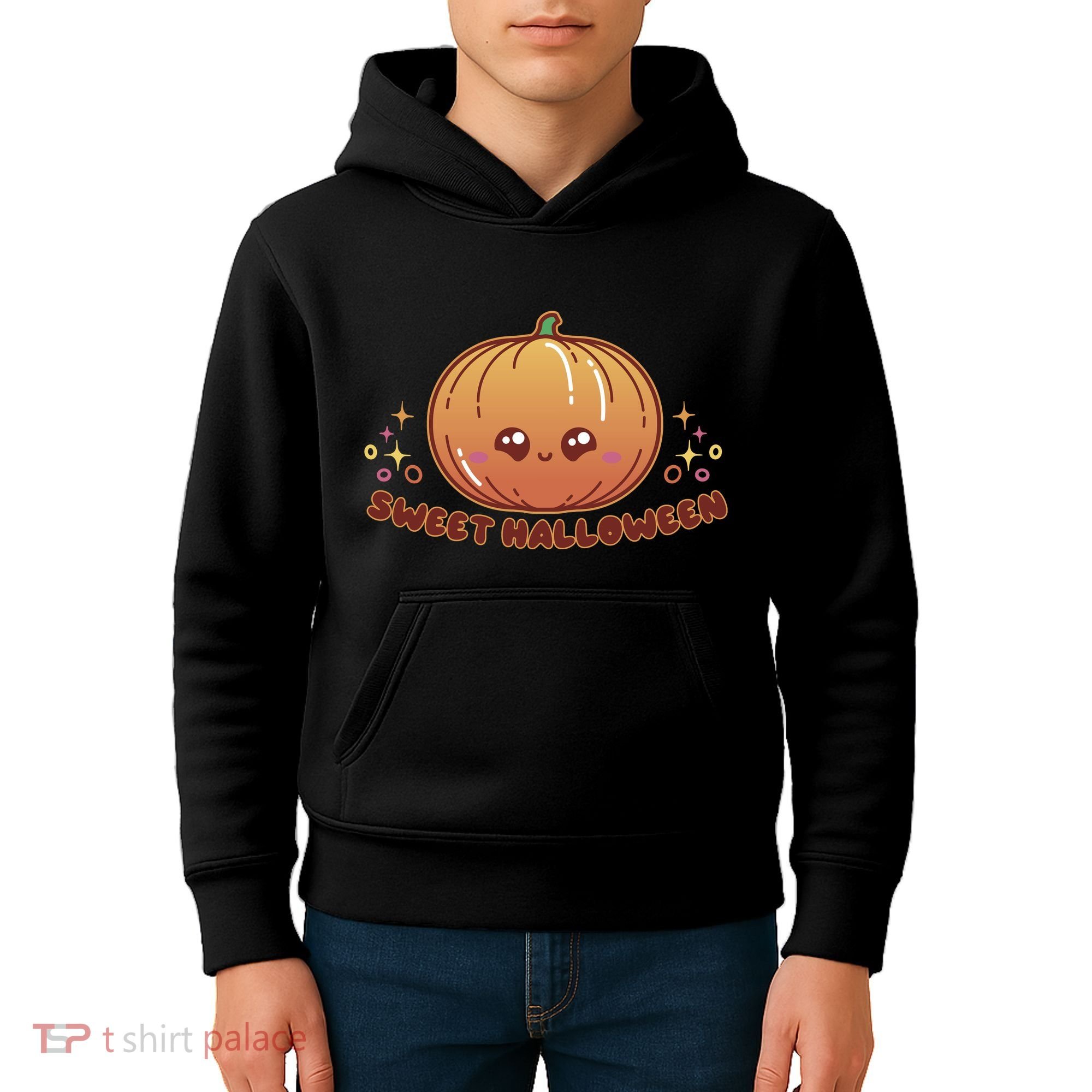 Sweet Halloween Pumpkin Kids Hoodie