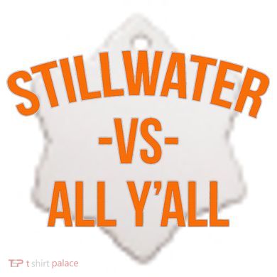 State Hometown Pride Stillwater Oklahoma Ceramic Ornament
