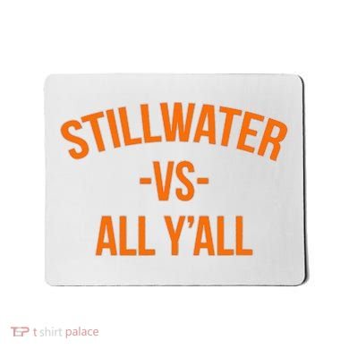 State Hometown Pride Stillwater Oklahoma Mousepad