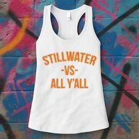 State Hometown Pride Stillwater Oklahoma Women's Tank Top thumb 3