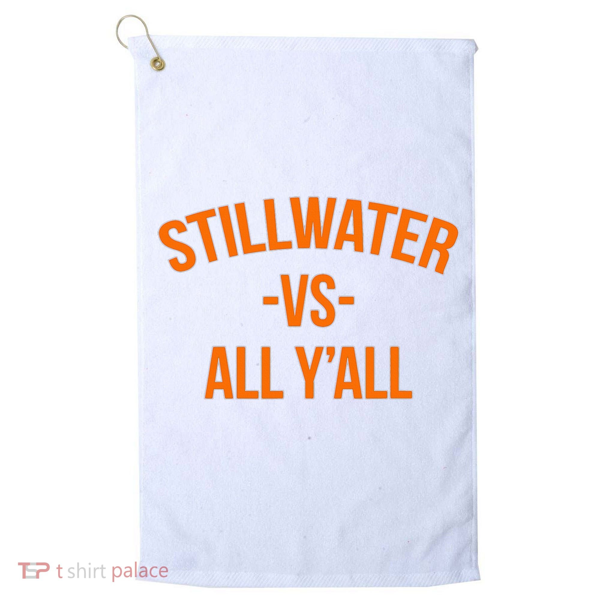 State Hometown Pride Stillwater Oklahoma Golf Towel