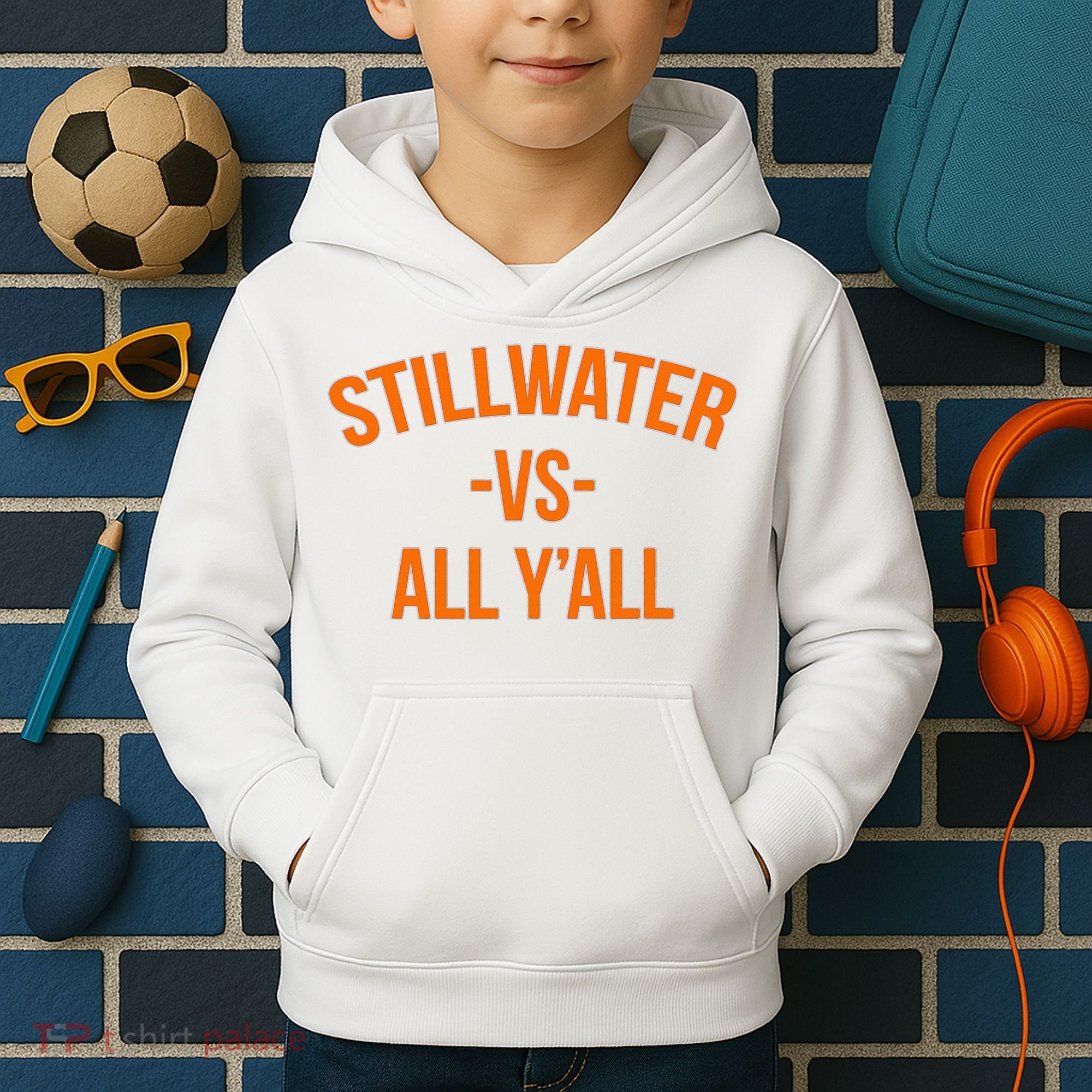 State Hometown Pride Stillwater Oklahoma Kids Hoodie