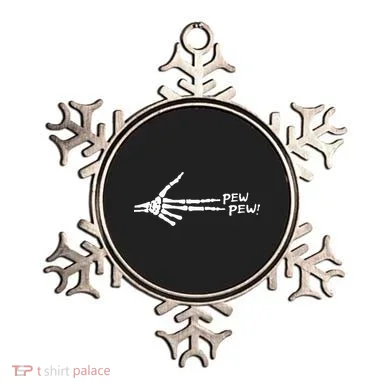 Skeleton Hand Pew Pew Ornament