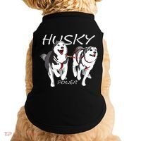 Siberian Husky Power Awesome Cute Husky Doggie Tank thumb 0