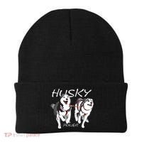 Siberian Husky Power Awesome Cute Husky Beanie thumb 0
