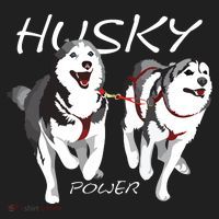 Siberian Husky Power Awesome Cute Husky Beanie thumb 2
