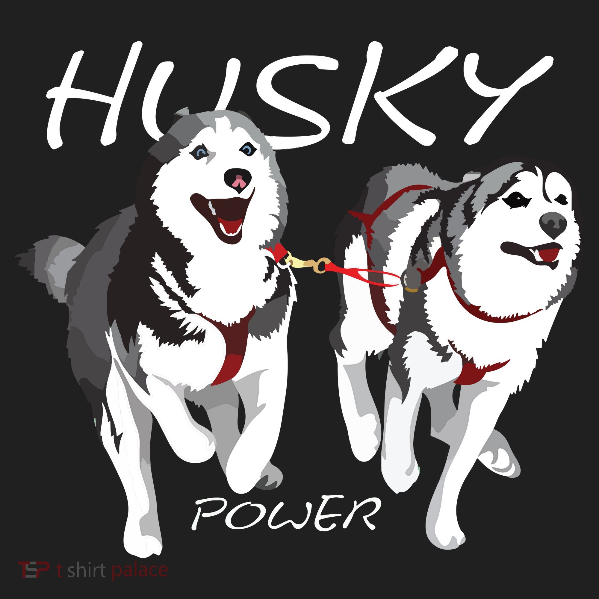 Siberian Husky Power Awesome Cute Husky Beanie