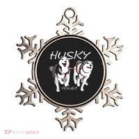 Siberian Husky Power Awesome Cute Husky Ornament thumb 0