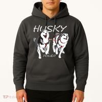 Siberian Husky Power Awesome Cute Husky Hoodie thumb 2