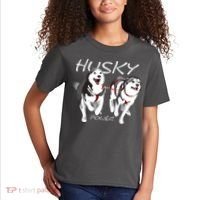 Siberian Husky Power Awesome Cute Husky Kids T-Shirt thumb 2