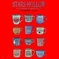 Stars Hollow Pounded 1779 Luke’s Diner Coffee Mug Lover Trending Santa Hat thumb 1