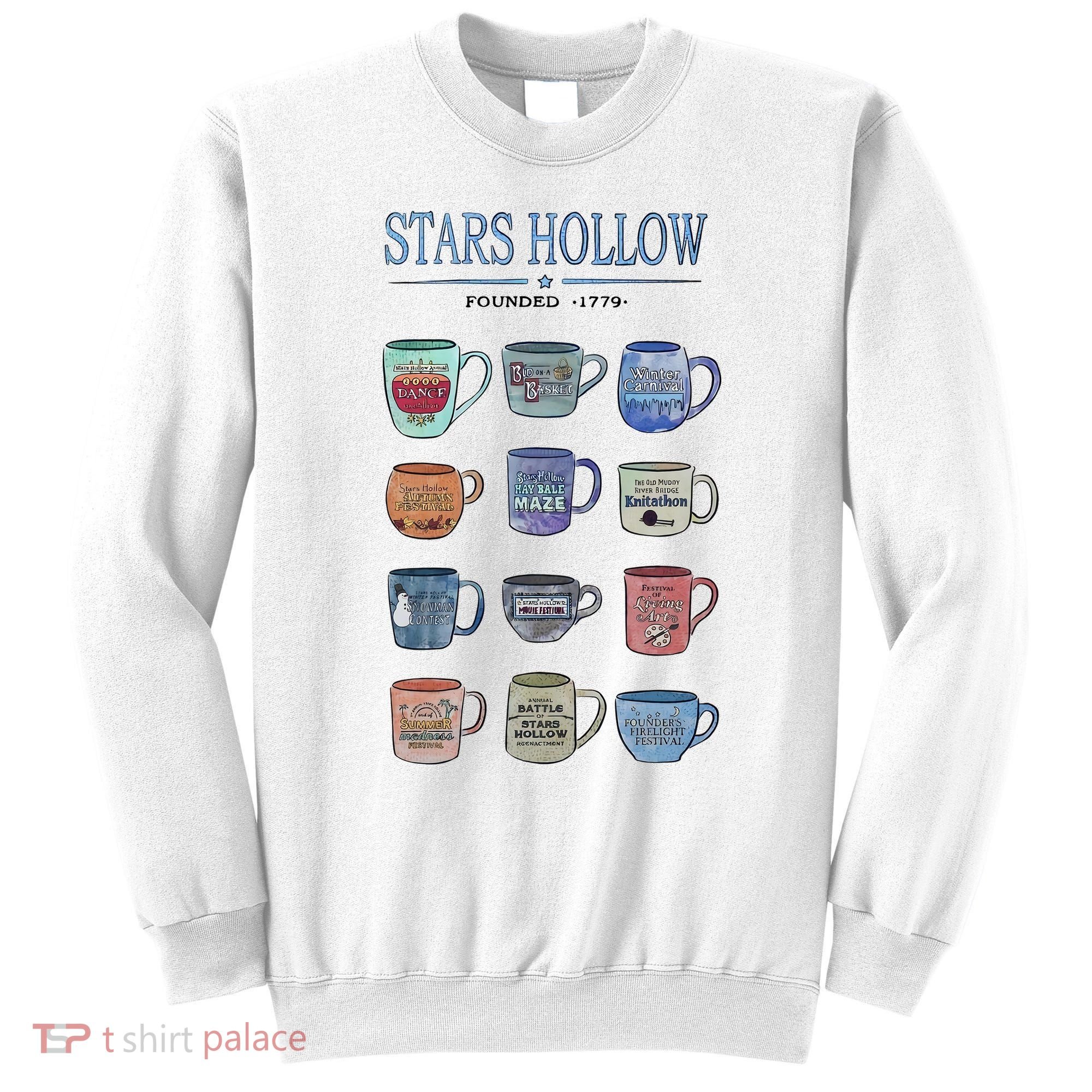 Stars Hollow Pounded 1779 Luke’s Diner Coffee Mug Lover Trending Sweatshirt