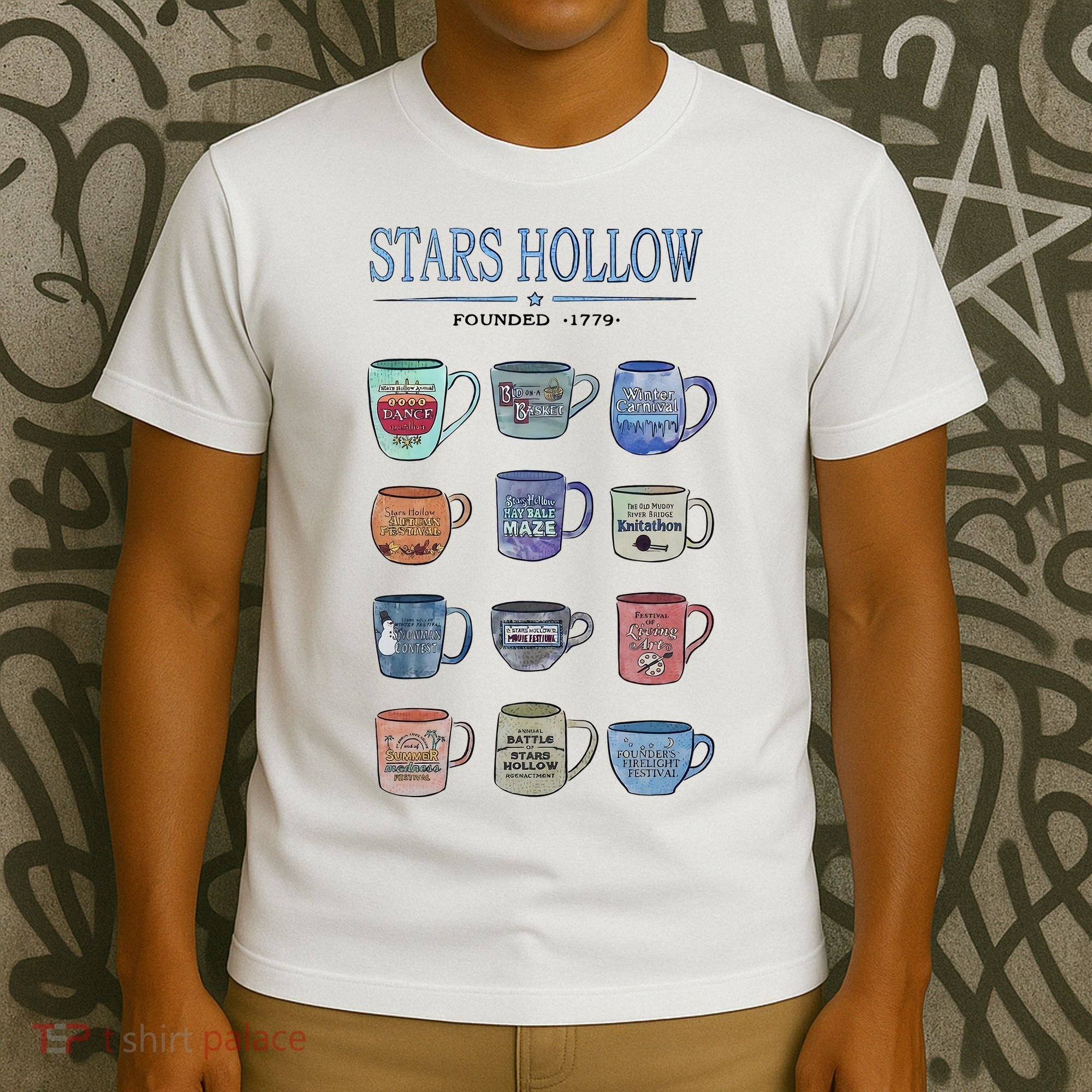 Stars Hollow Pounded 1779 Luke’s Diner Coffee Mug Lover Trending T-Shirt