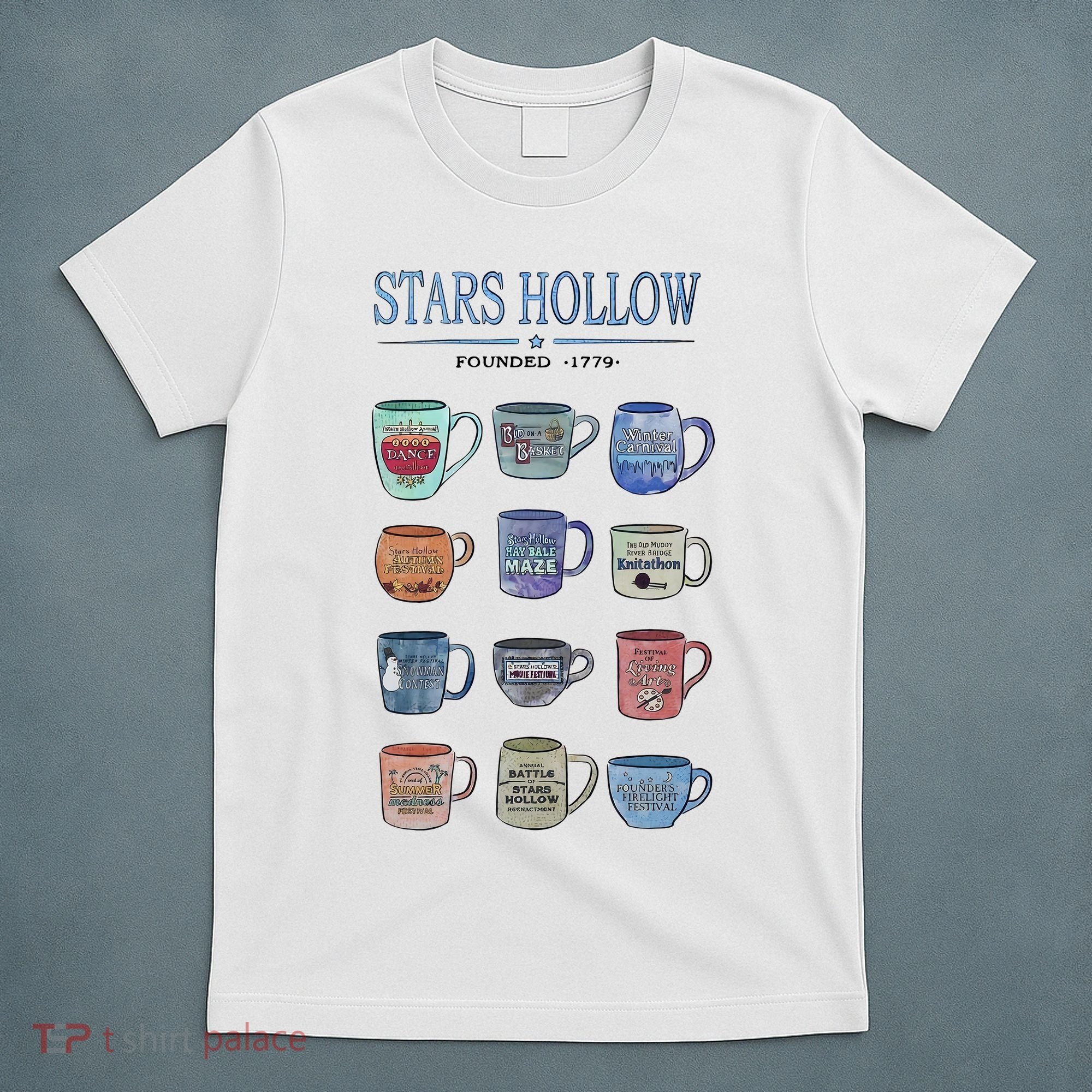Stars Hollow Pounded 1779 Luke’s Diner Coffee Mug Lover Trending T-Shirt