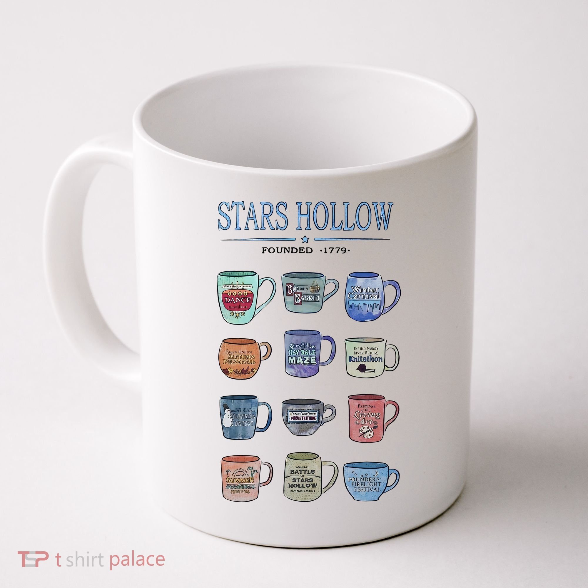 Stars Hollow Pounded 1779 Luke’s Diner Coffee Mug Lover Trending Coffee Mug