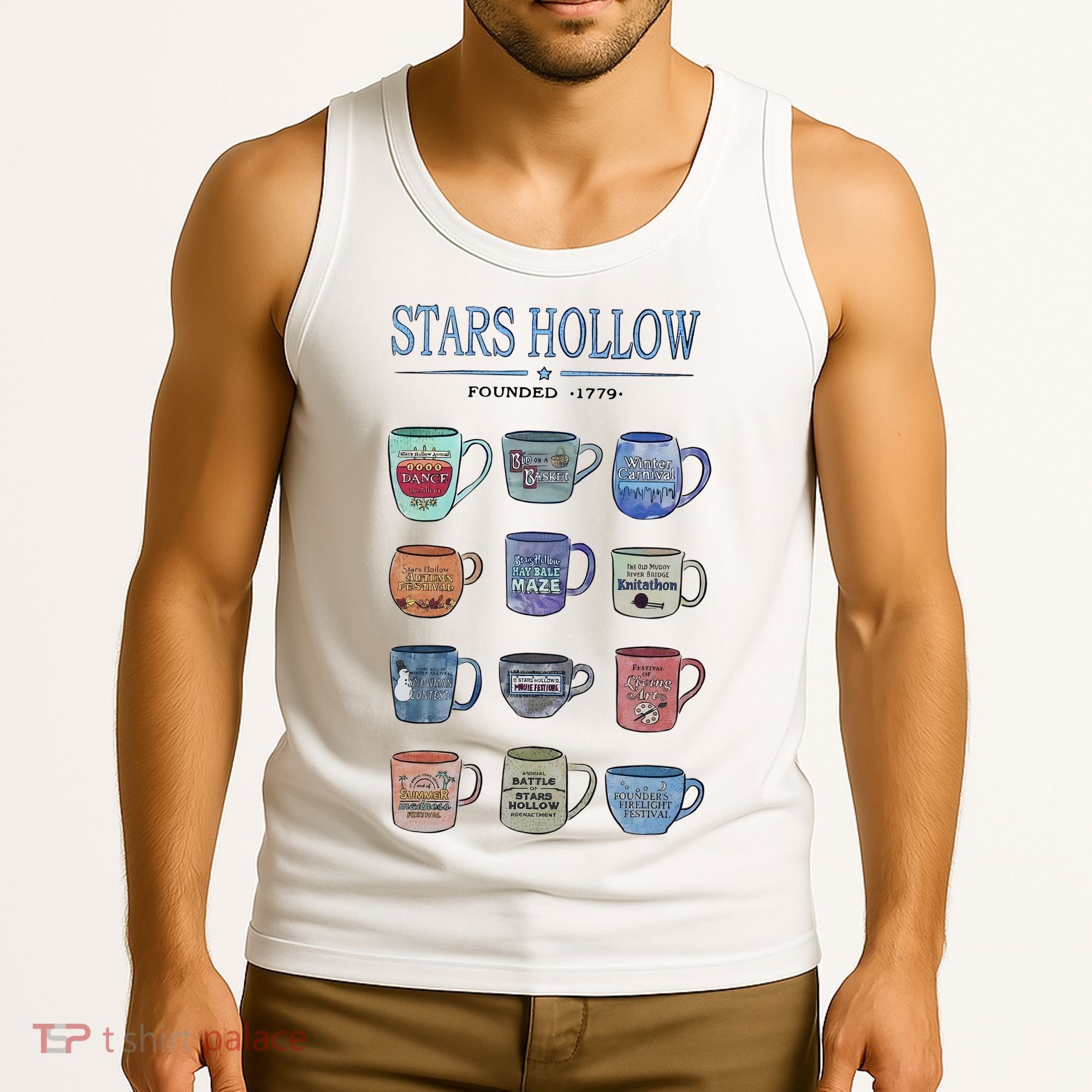 Stars Hollow Pounded 1779 Luke’s Diner Coffee Mug Lover Trending Tank Top