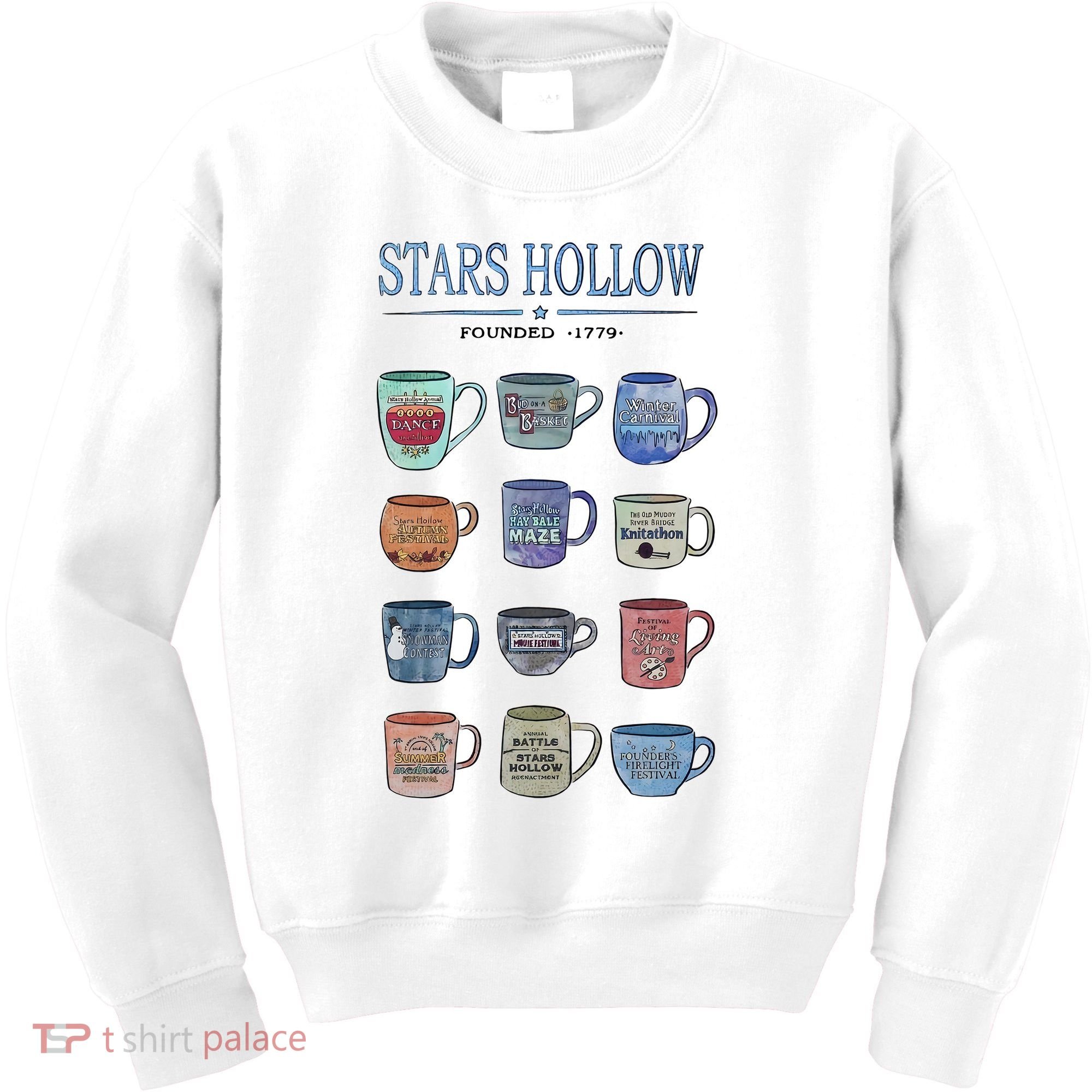 Stars Hollow Pounded 1779 Luke’s Diner Coffee Mug Lover Trending Kids Sweatshirt