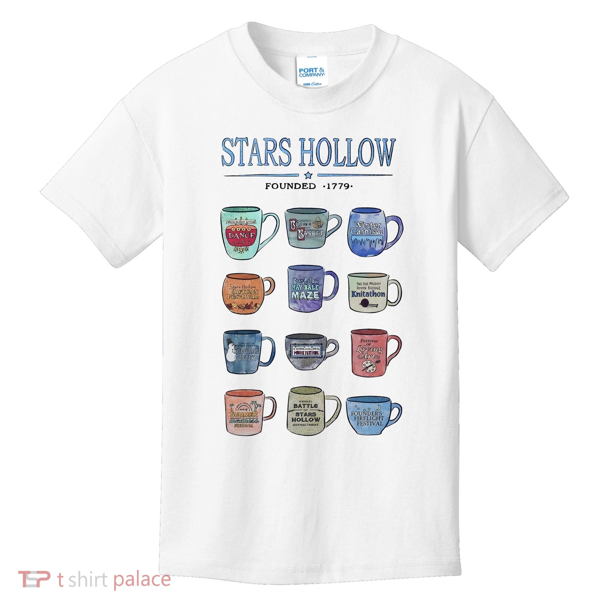 Stars Hollow Pounded 1779 Luke’s Diner Coffee Mug Lover Trending Kids T-Shirt