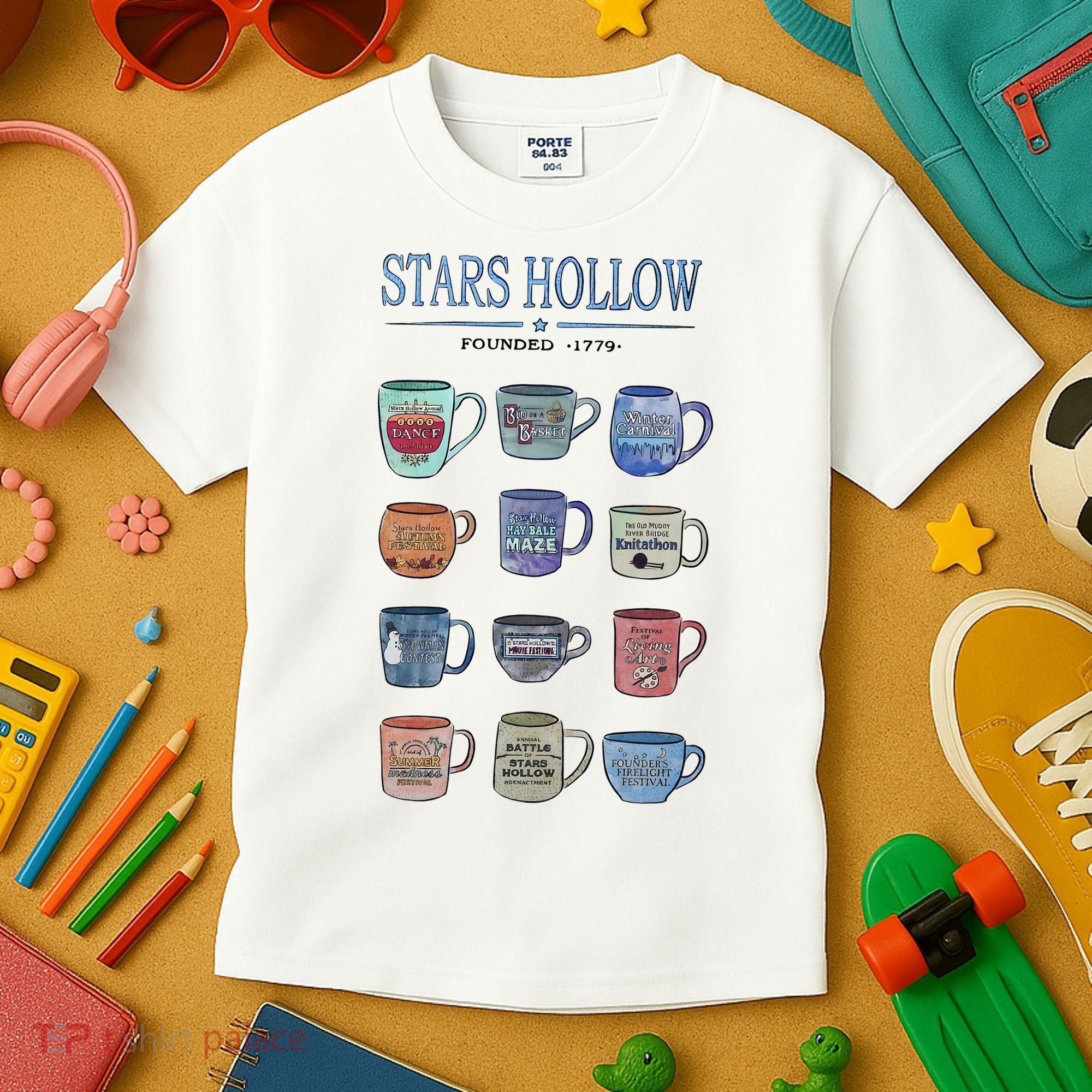 Stars Hollow Pounded 1779 Luke’s Diner Coffee Mug Lover Trending Kids T-Shirt