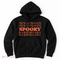 Spooky Halloween Retro Hoodie thumb 0