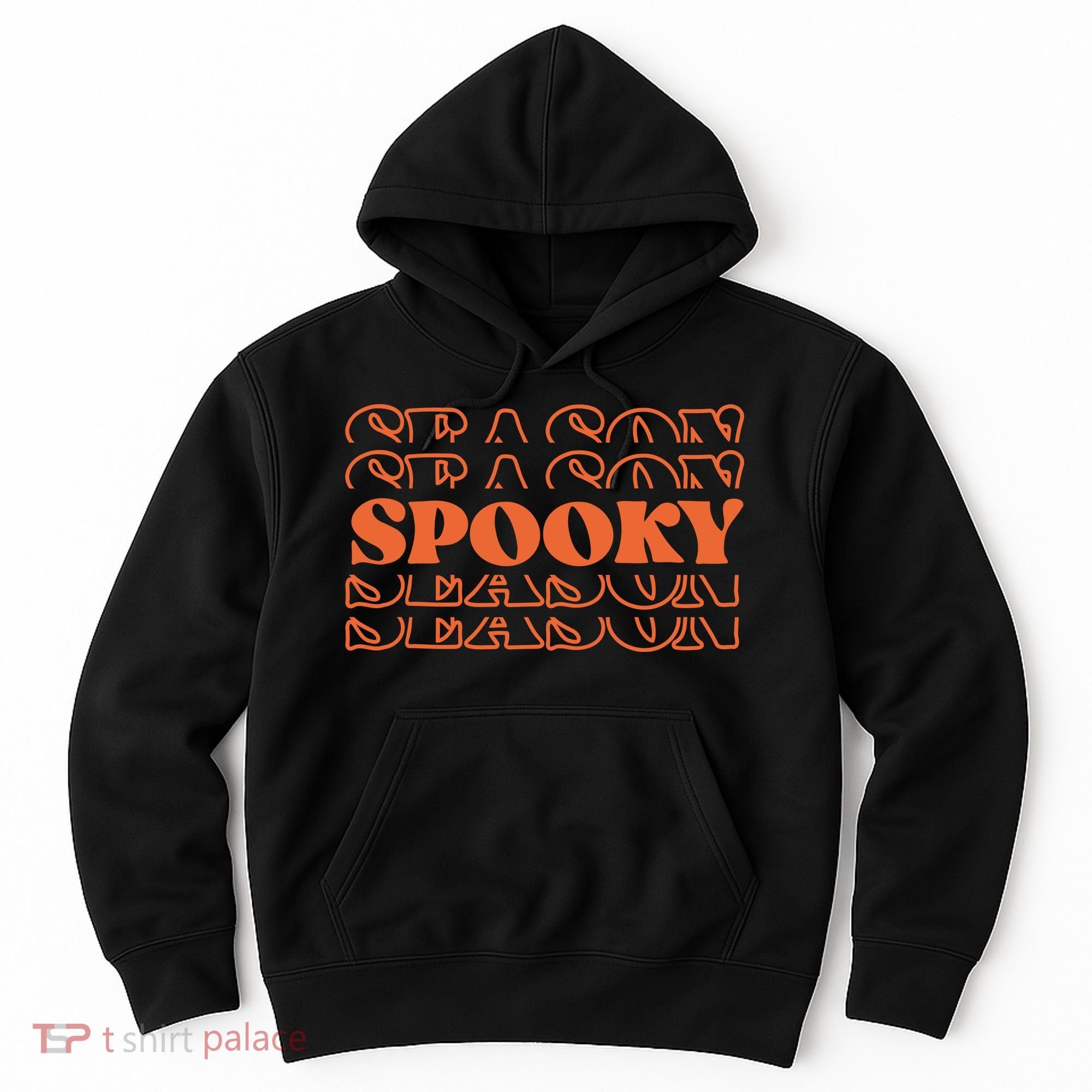Spooky Halloween Retro Hoodie