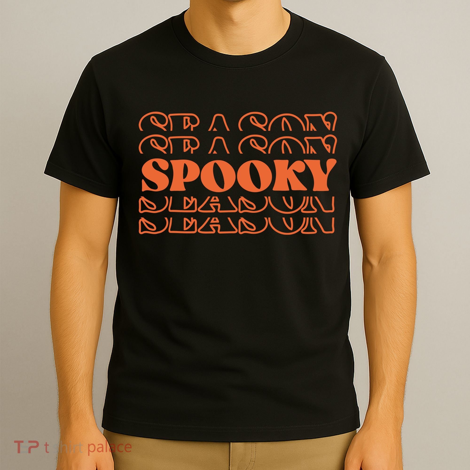 Spooky Halloween Retro T-Shirt