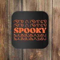 Spooky Halloween Retro Coaster thumb 0